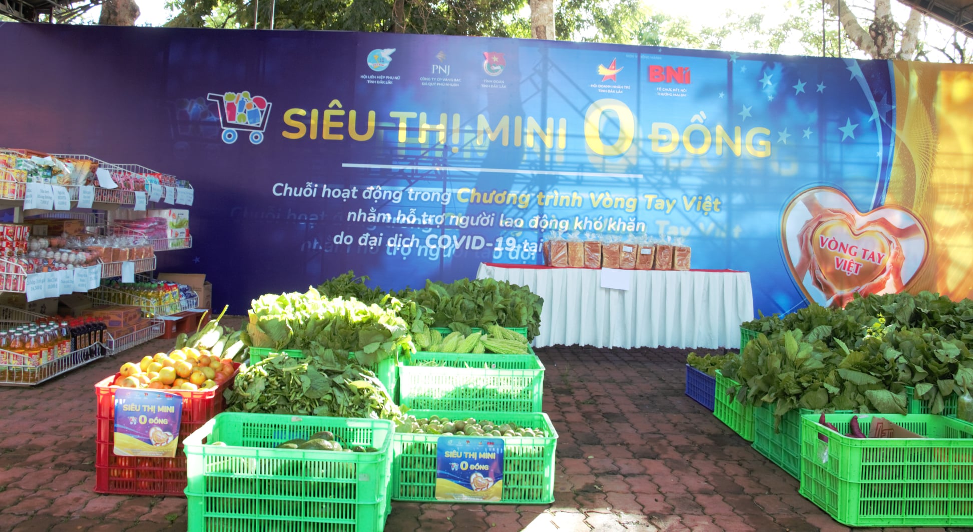 SIÊU THỊ MINI 0 ĐỒNG LAN TỎA YÊU THƯƠNG